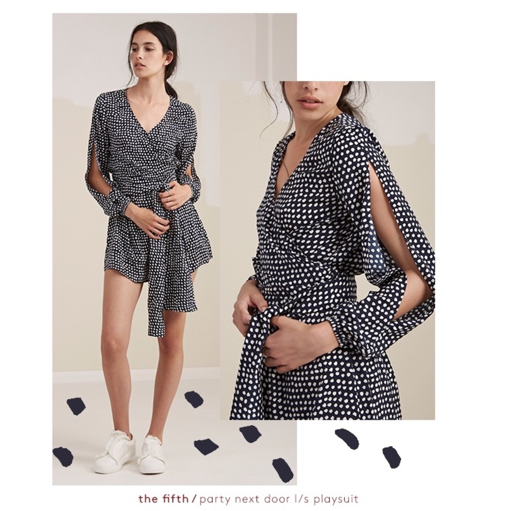 The Fifth Label polka dot playsuit romper